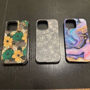 Set Of 3 Velvet Caviar Phone Cases For iPhone